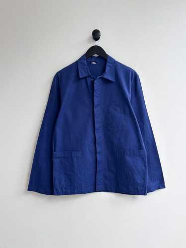 Vintage French Jacket Sanfor Chore Workwear Blue Stee… - Gem Vintage French Jacket Sanfor Chore Workwear Blue Stee… - Gem
