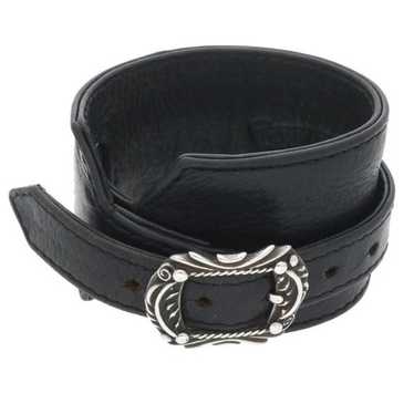 Chrome heart buckle bracelet - Gem