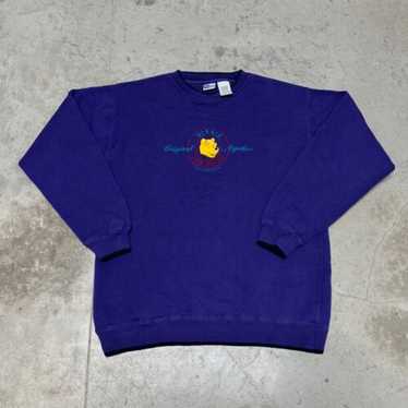 Vintage Winnie The Pooh Sweatshirt Adult XL Purpl… - image 1