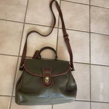 Vintage coach leather green - Gem