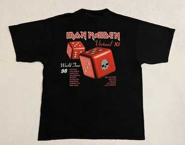 Iron Maiden Virtual XI World Tour Tシャツ Vintage 1998 Iron Maiden Virtual XI World Tour T-Shirt