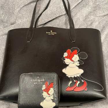 Kate Spade x Disney 財布　カードケース Kate Spade Disney Lady And The Tramp Large Slim Card Holder