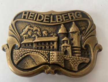 Vintage ~ Heidelburg ~ Hand Made Buckler ~ Soild B