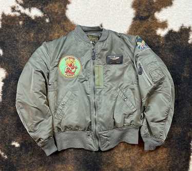 希少 80s AVIREX reversible MA-1 Jacket 1980s avirex ma 1 jacket - Gem