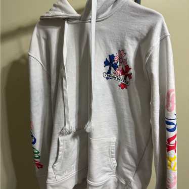 Chrome hearts white hoodie - Gem