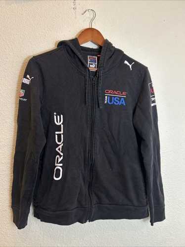 Puma Oracle Team USA Americas Cup Softshell Jacket Sz Mens
