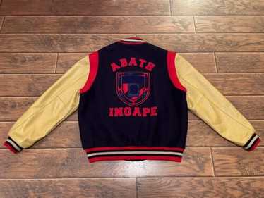 A Bathing Ape×Ebbets Field USA製スタジャン M A Bathing Ape×Ebbets Field USA製スタジャン M A BATHING APE