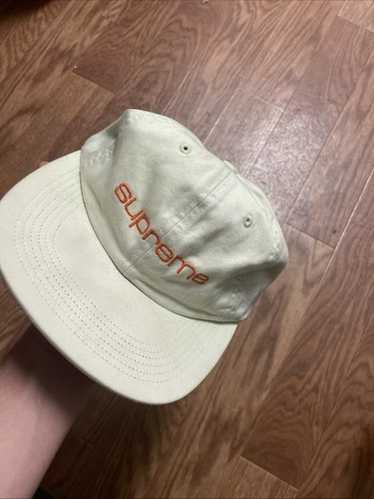 Supreme Enamel Logo 6-Panel キャップ アイボリー Pigment Coated S Logo 6-Panel - Shop - Supreme