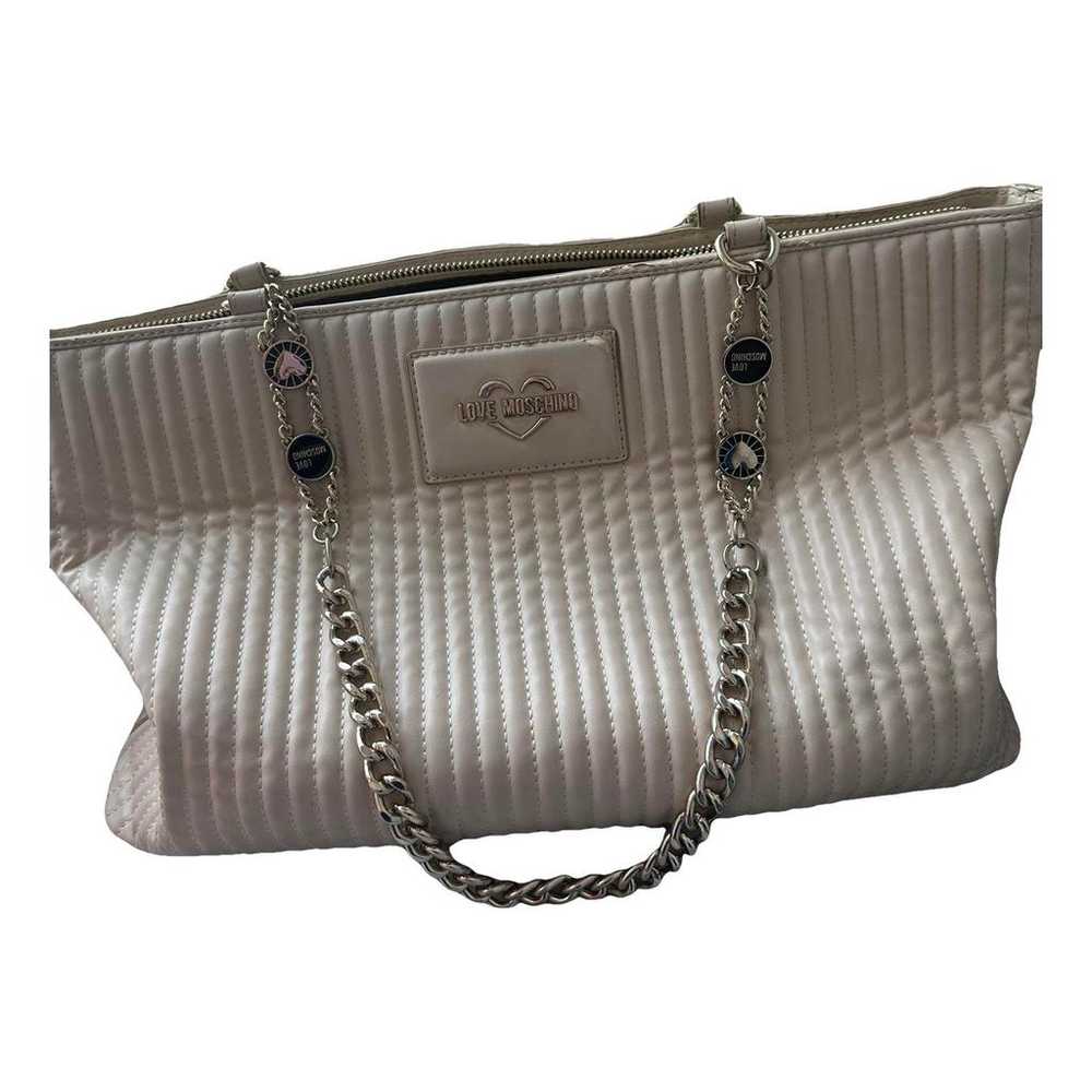 Moschino Love Leather handbag