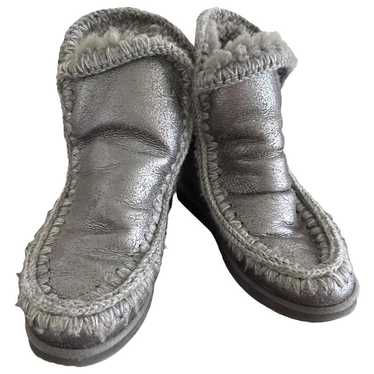 ミドルブーツ MOU Women Boots MUFW101002AELGRY Grey Mou boots - Gem