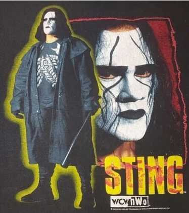 Vintage wcw sting t - Gem