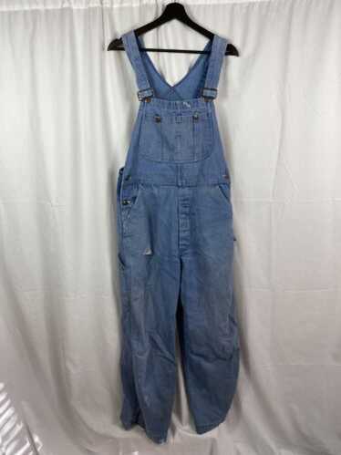 パンツ BIG MAC DENIM OVERALL USA 1960s BR25013 Vintage JCPenney Big Mac Overalls Mens 2X-Large Blue
