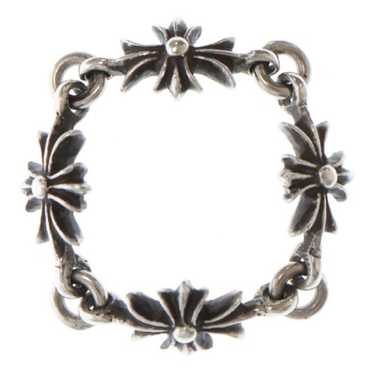 Chrome heart e ring - Gem Chrome heart e ring - Gem