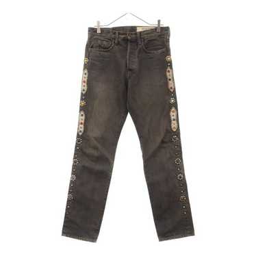 Kapital 14oz black denim - Gem Kapital 14oz black denim - Gem