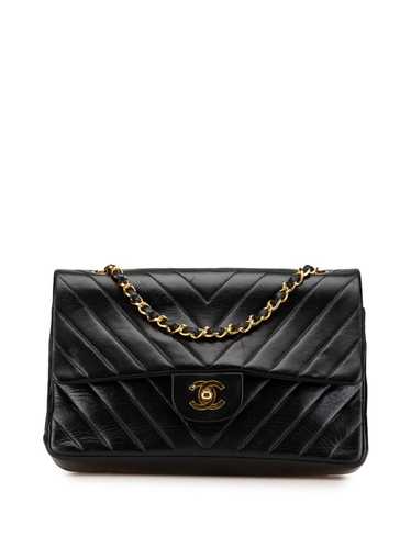 【CHANEL】1989-1991 vntage caviar chevron shoulder★ブラック Chanel 1991-1994 Black Caviar Chevron Camera Bag Mini