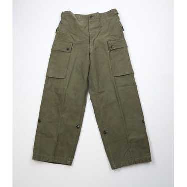 Vintage 70s Michielsens Sterckx Cargo Dutch Army Pants | eBay