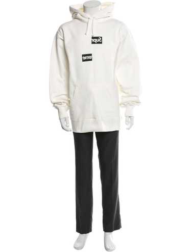 Supreme logo split hoodie - Gem Supreme logo split hoodie - Gem