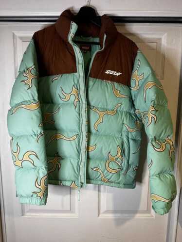 golf wang フレイムダウンジャケット ミント M