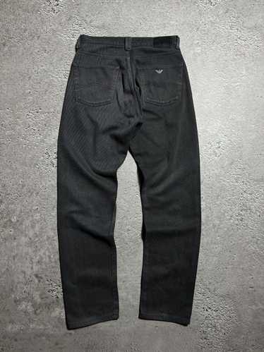 Giorgio Armani Jersey Corduroy Pants Navy at CareOfCarl.com