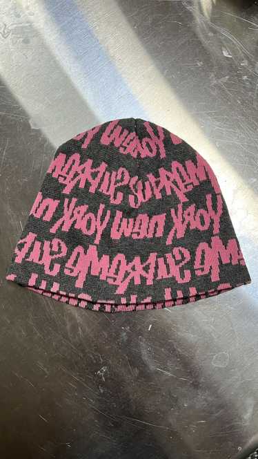 帽子 supreme 01AW Graffiti Fat Tip Beanie Vintage 2000s 2001 Supreme Fat Tip Graffiti Script Beanie