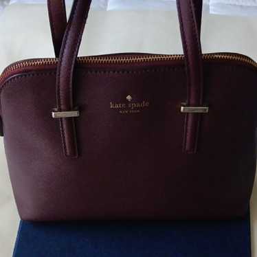 Kate spade burgundy handbag - Gem