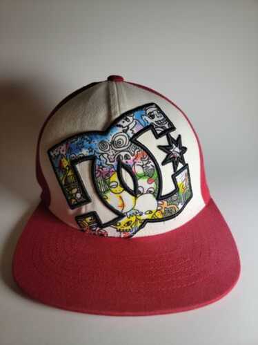 Flexfit Hat Cap DC Alien Comic Red White L/XL Cott