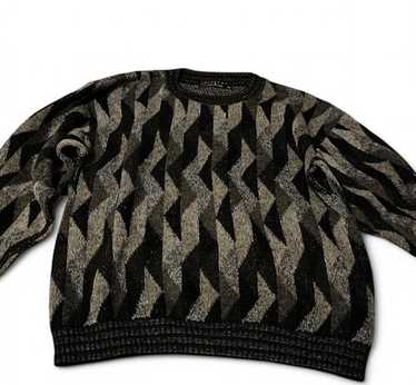 Vintage Protege 3d Knit Sweater - Gem