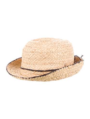 Celine raffia hat - Gem