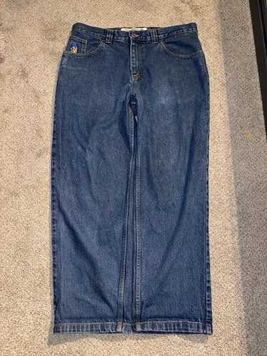 Polar Skate Co. '93! Denim Pants Light Blue - Orchard Skateshop