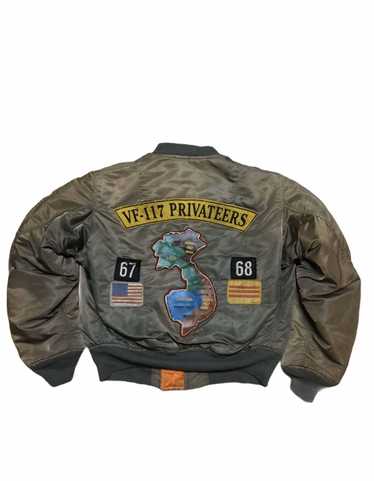 Avirex × Vintage Vintage 80’s MA 1 Flyers Souveni… - image 1