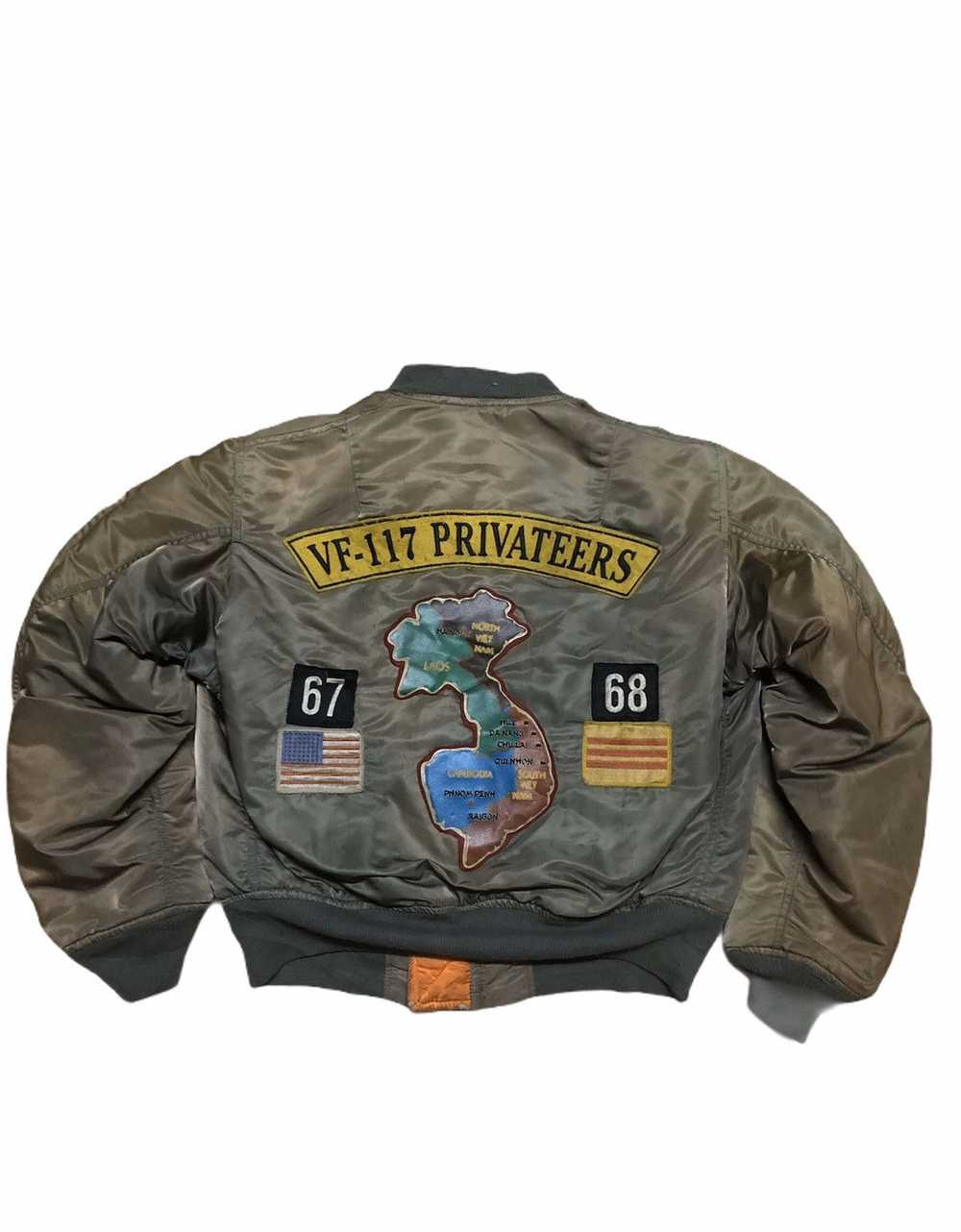 Avirex × Vintage Vintage 80’s MA 1 Flyers Souveni… - image 4