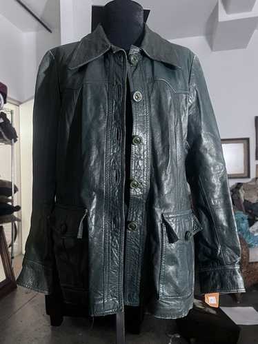 70s leather jacket - Gem