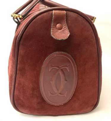 Vintage cartier leather boston - Gem