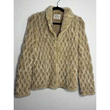Paula Lishmanカナダ製ビーバーファーストール Paula Lishman's Best Selling Fur Hand Knitted Sheared Beaver