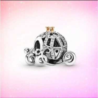 パンドラ　pandora royal carriage charm 14k Disney pandora carriage - Gem