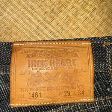 IRON HEART 1461 ブーツカットデニム 磨ぐ 29 L34