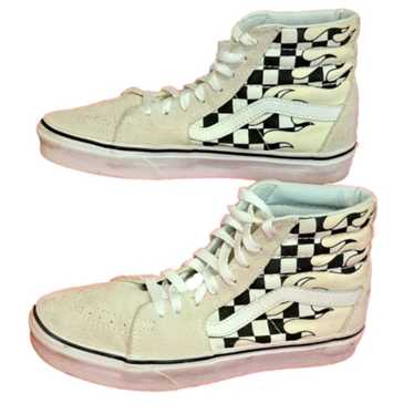 VANS Sk8-Hi チェッカーフレイム Buy Sk8-Hi 'Checker Flame' - VA0A38GERX7 | GOAT