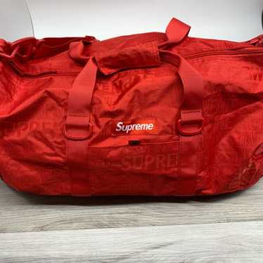 Supreme red duffle bag - Gem