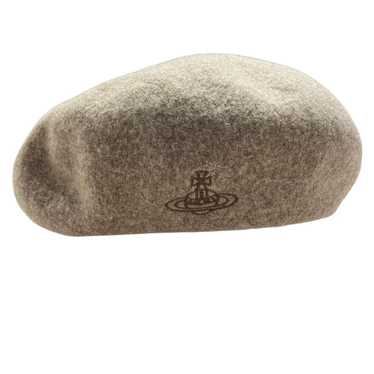 帽子 Vivienne Westwood beret Vivienne Westwood Beret Hat Woman Orb Logo Cap Hut Gray Size