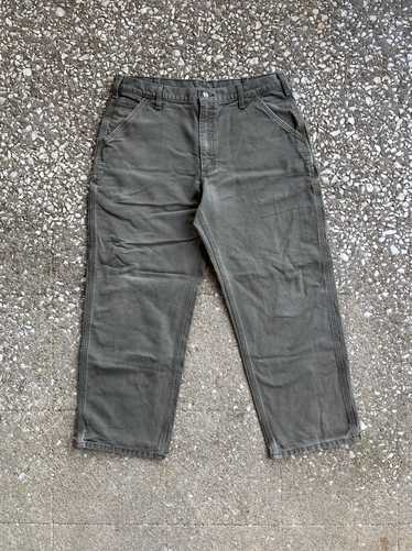 vintage carhartt pants green - Gem