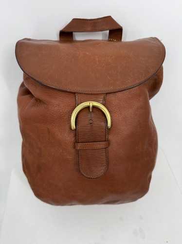 バッグ Vintage Coach Classic Backpack Tan USA Refurbished Vintage Coach British Tan Leather Backpack