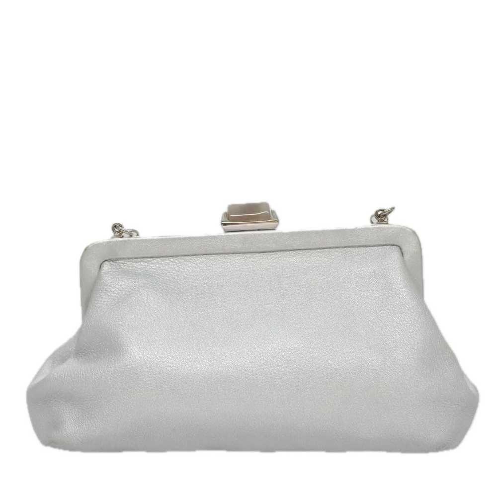 【SALVATORE FERRAGAMO】CHAIN SHOULDER BAG Salvatore Ferragamo Chain Shoulder Bag Leather Black
