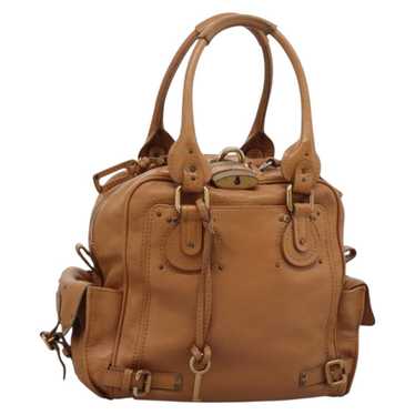 美品　Chloé Paddington Mini Hand Bag Brown Paddington leather shoulder bag in brown - Chloe | Mytheresa