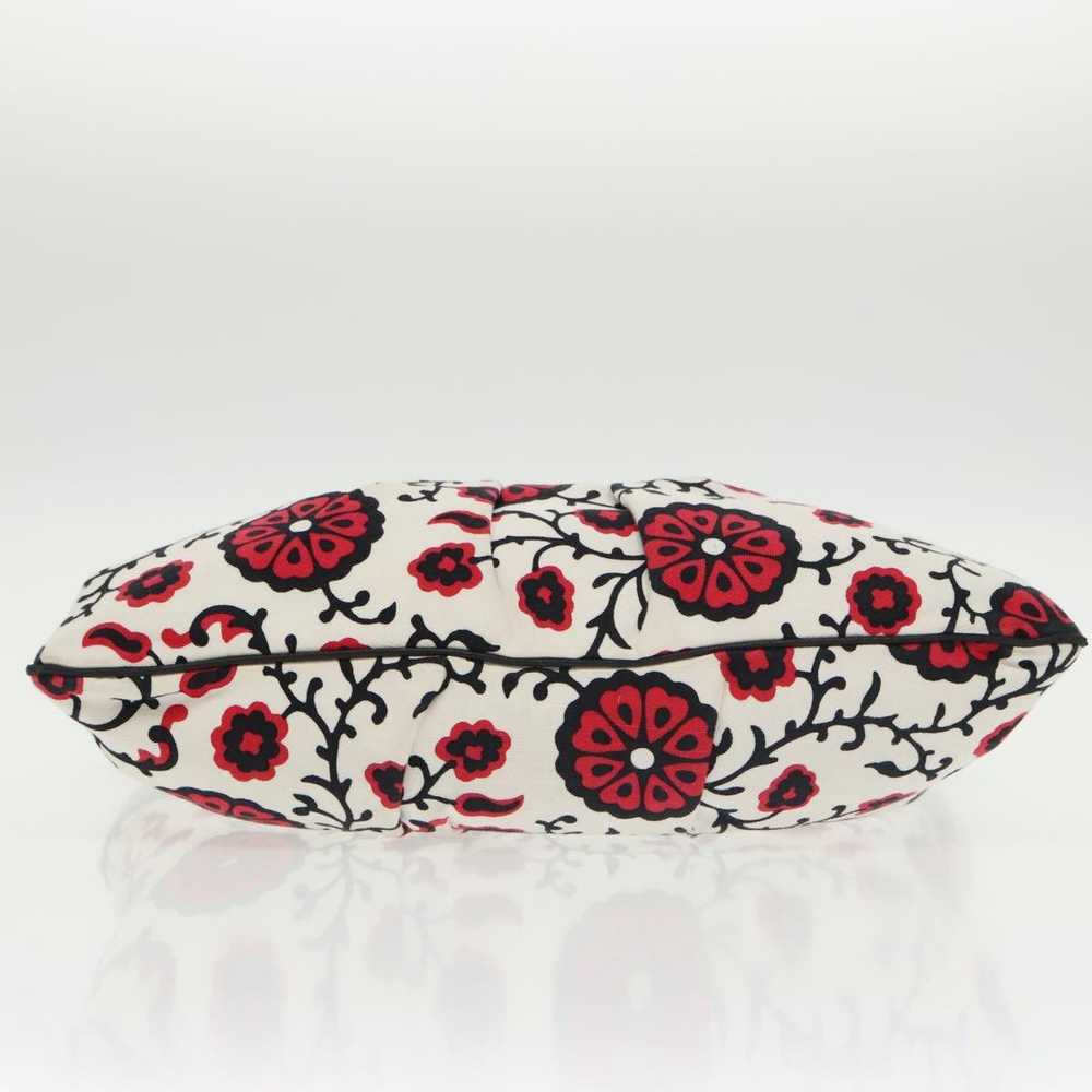 Miu Miu Miu Miu Hand Bag Canvas Leather 2way Whit… - image 5