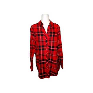 Foxcroft NYC Shirt Women 16 Wrinkle Free Shaped Re