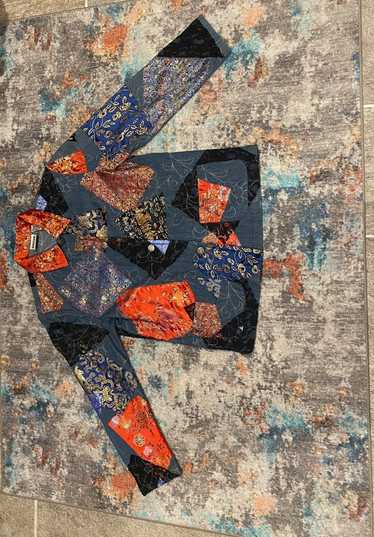 Chicos design patchwork jacket - Gem