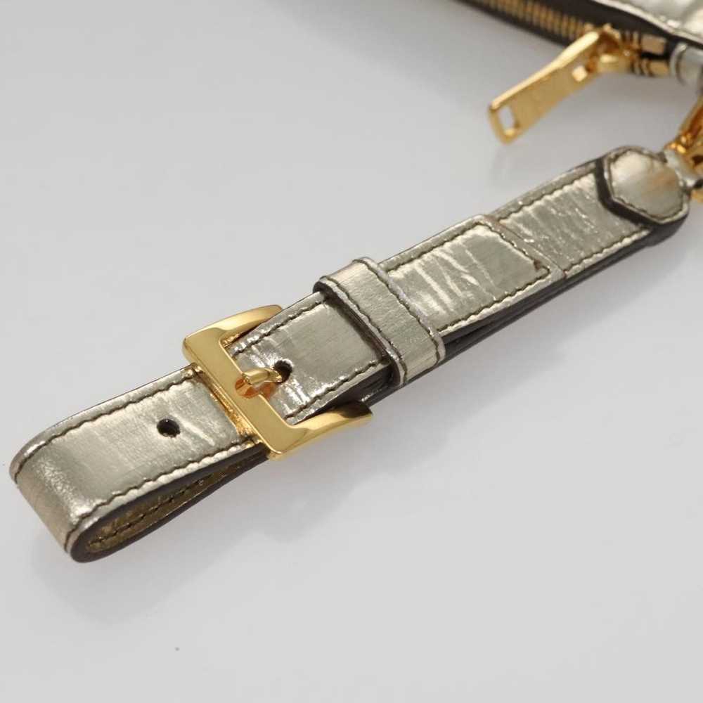 Miu Miu Miu Miu Clutch Bag Enamel Gold - image 8