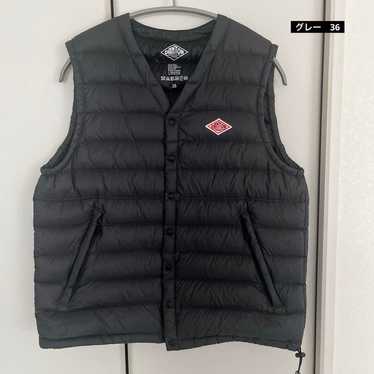 DANTON / CREWNECK INNER DOWN VEST（M） Danton Inner Down Crew Neck Vest (Navy) - DT-A0026 NNF-NAVY