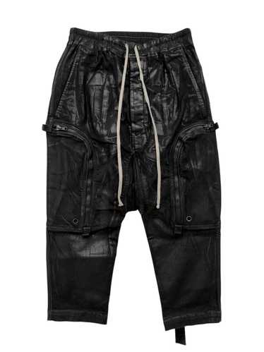Black Rick Owens DRKSHDW Bauhaus Cropped Pants | SVD