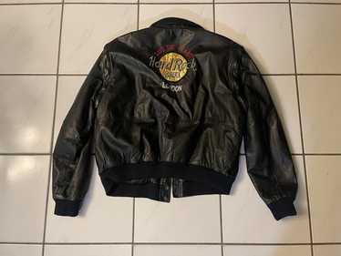 Xl Leather Hard Rock Jacket - Gem